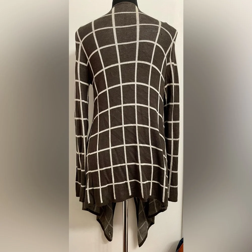 Drape front knit cardigan - Picture 3 of 5